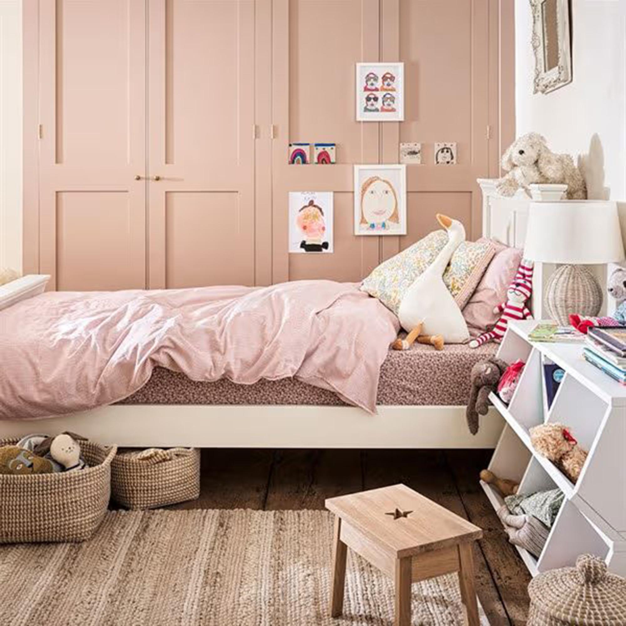 Paisley White Painted High Foot End Bed - Sizes Available