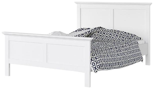 Paris White 3ft Single Bed