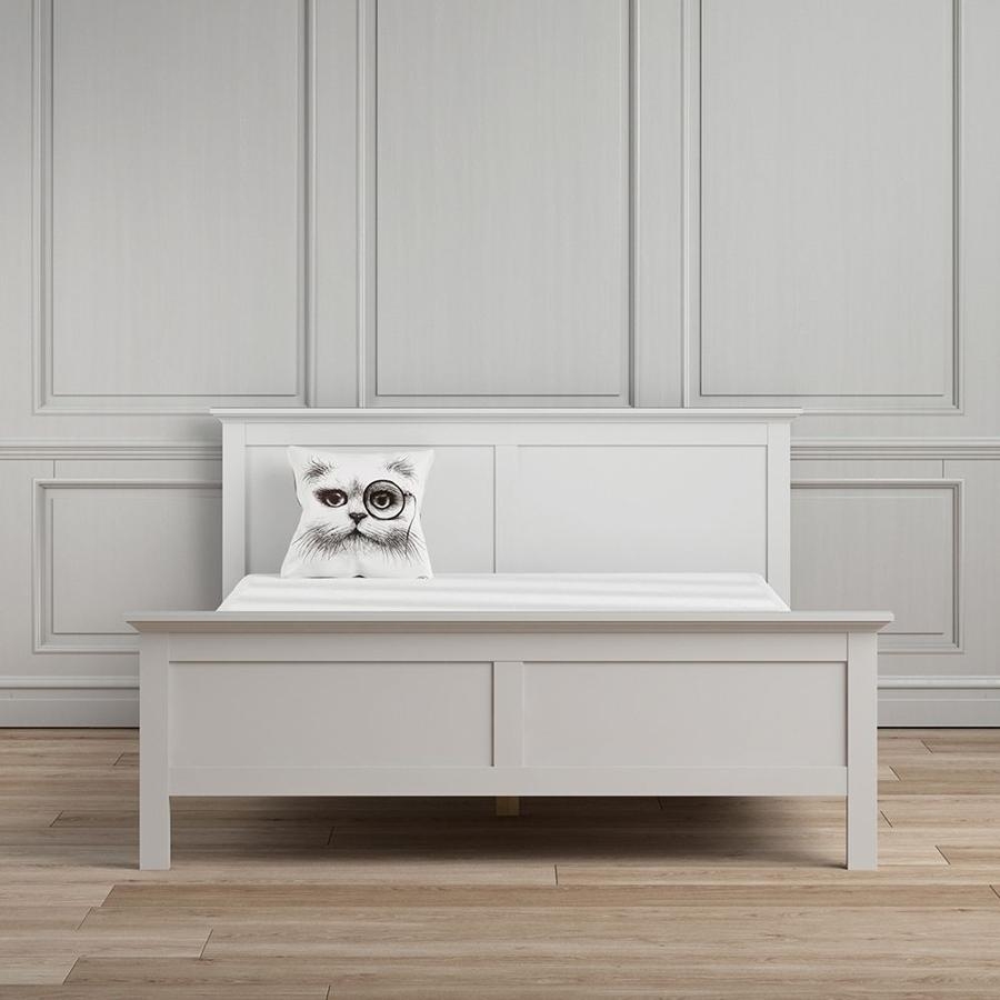 Paris White 3ft Single Bed