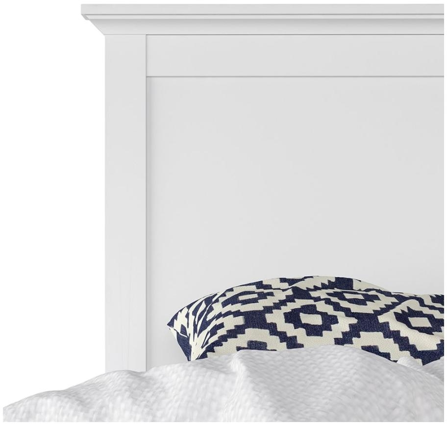 Paris White 3ft Single Bed