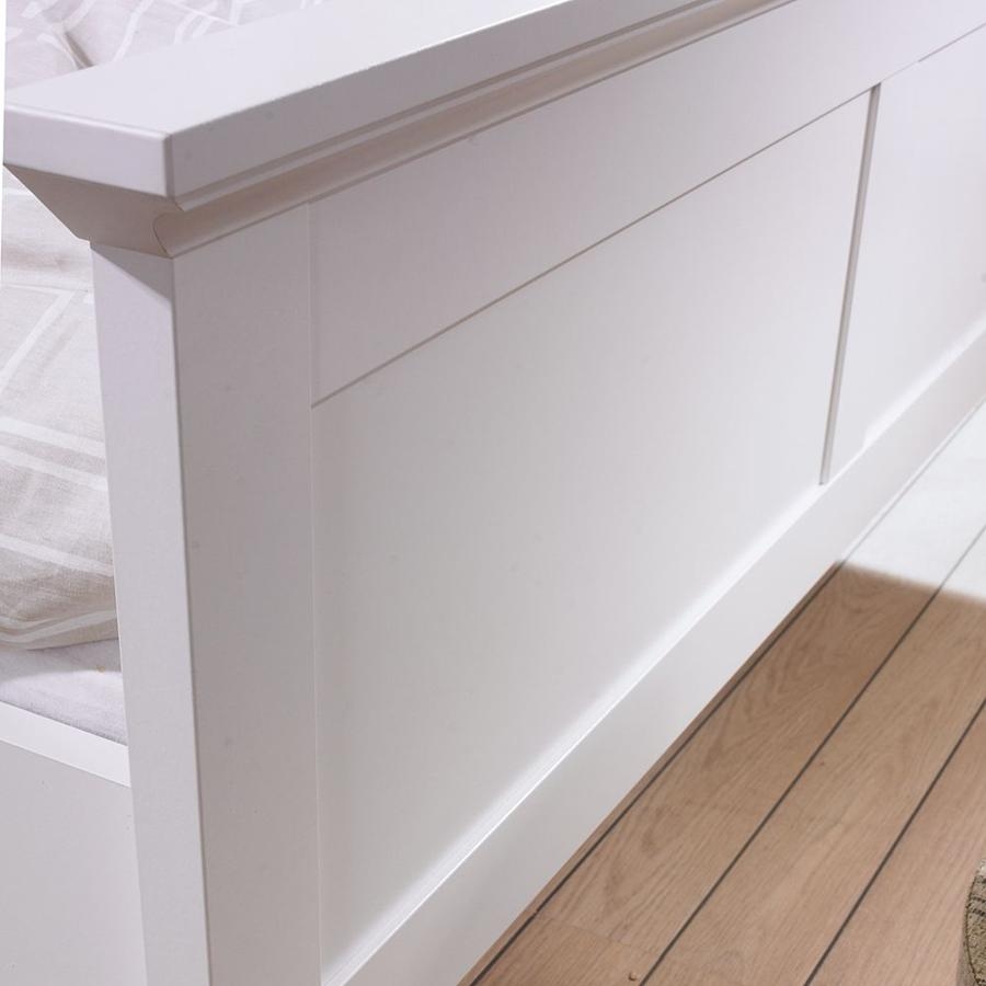 Paris White 3ft Single Bed