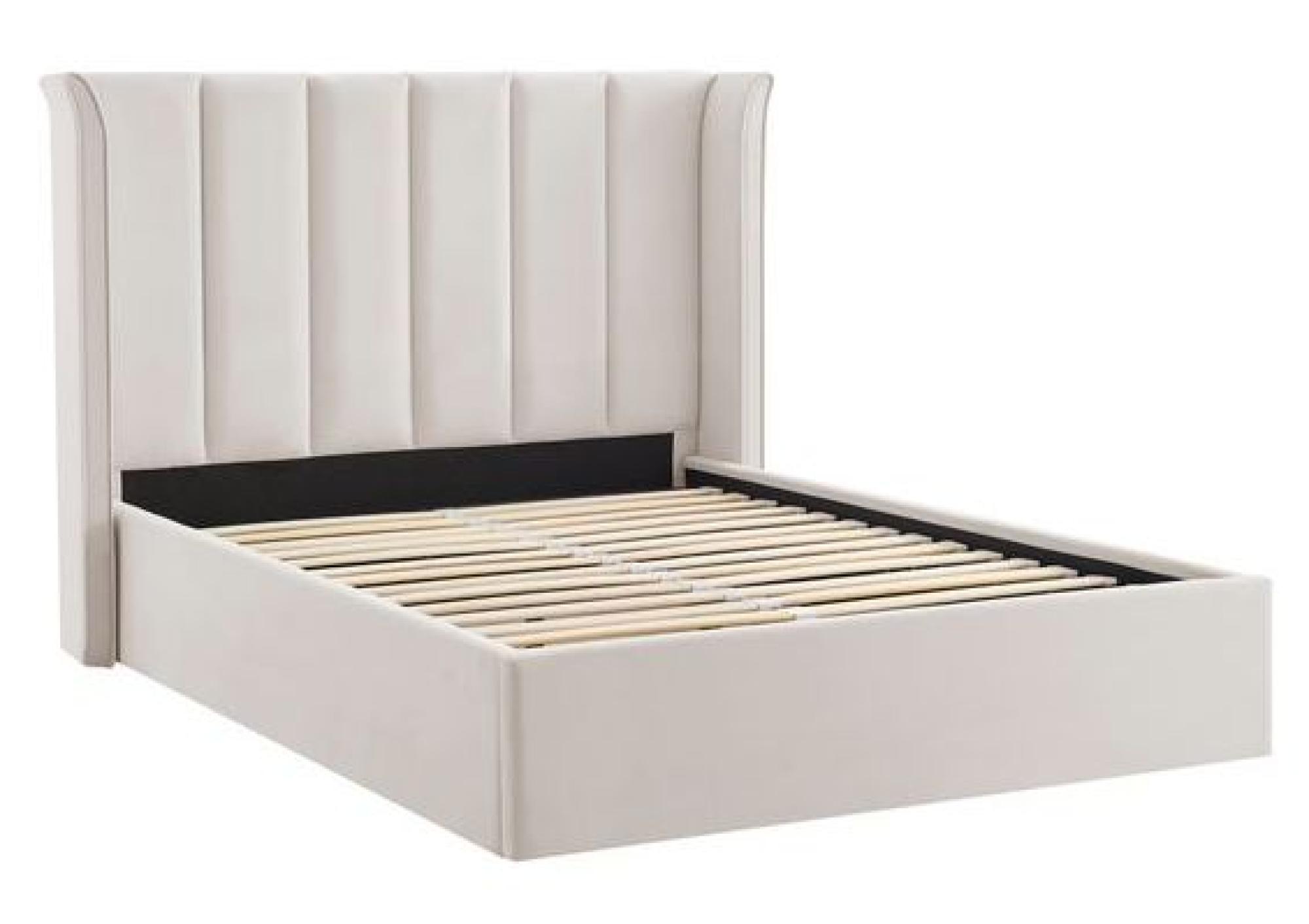 Posey Natural Fabric Ottoman Bed - Sizes Available