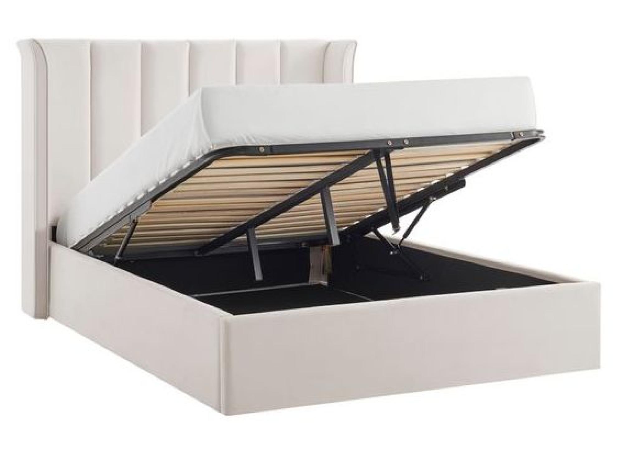 Posey Natural Fabric Ottoman Bed - Sizes Available