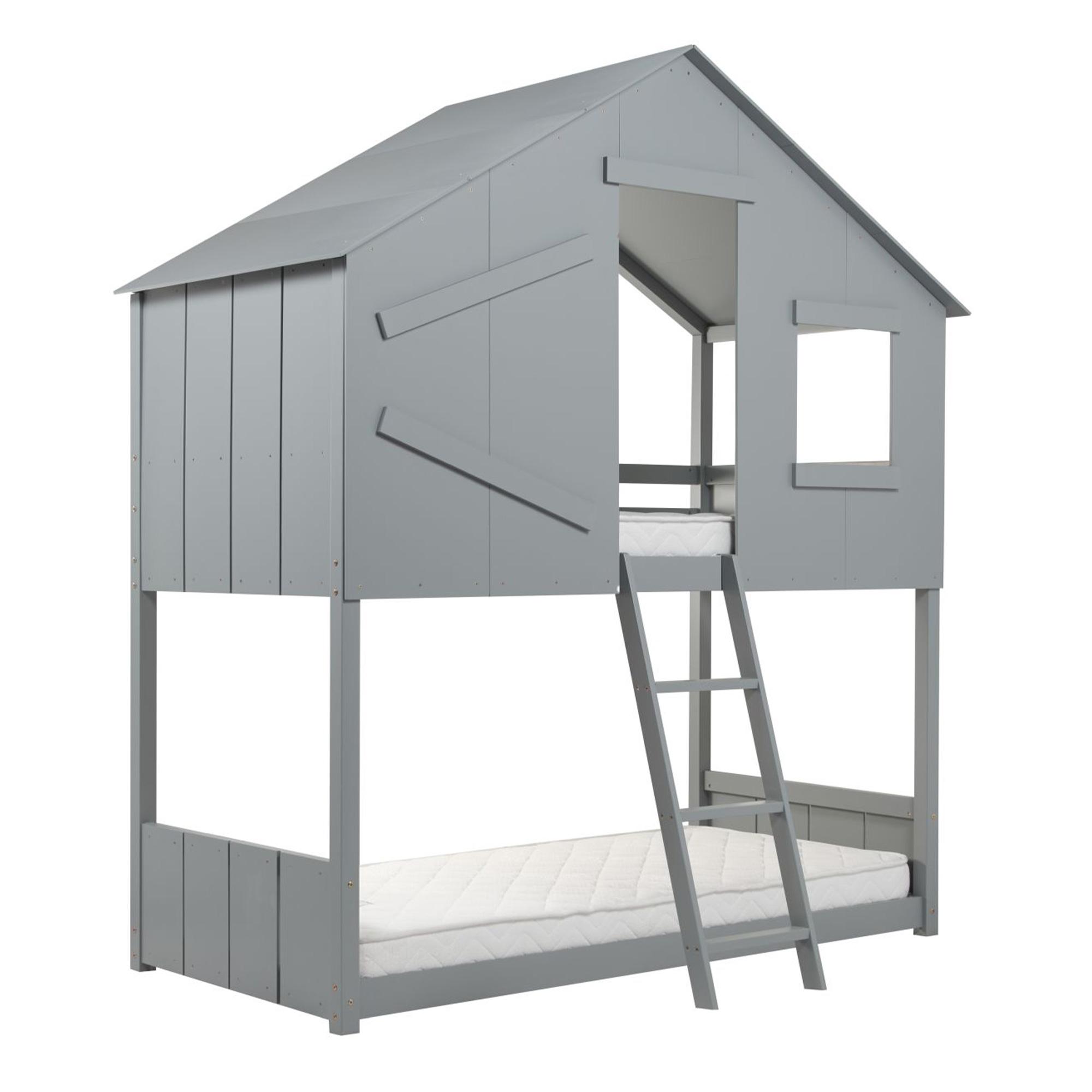 Safari Kids Bunk Bed - Grey