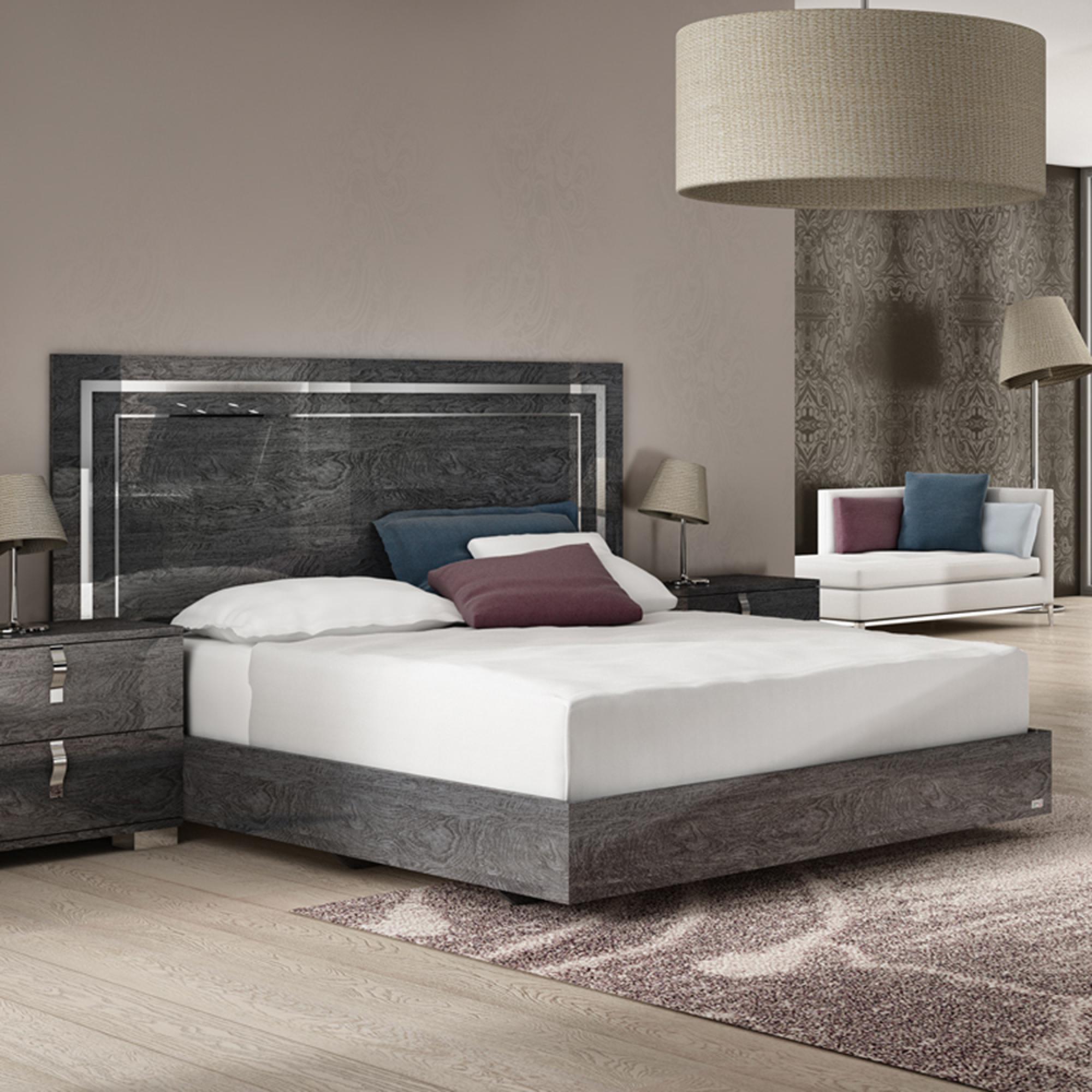 Sarah Bed - Grey Birch - Sizes Available