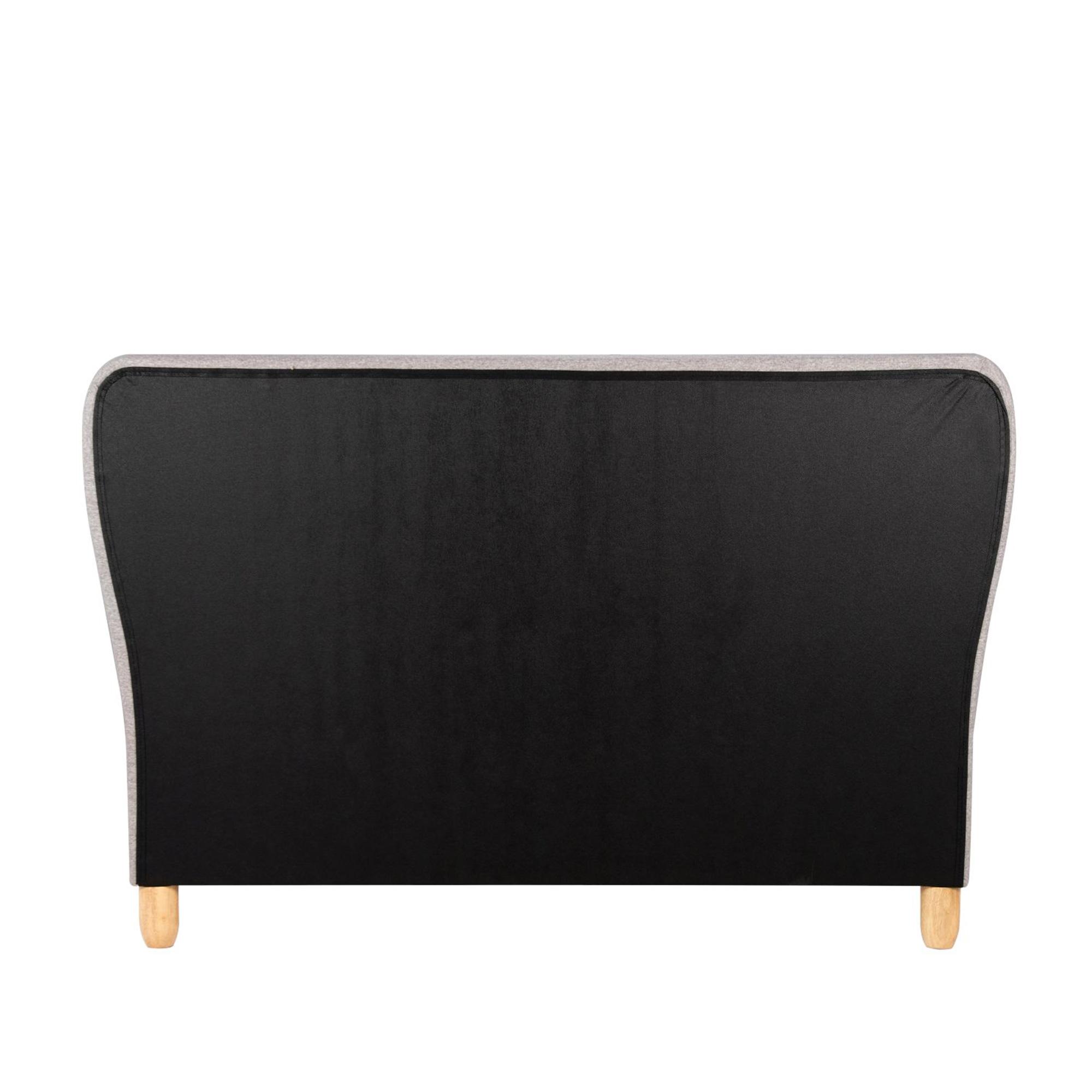 Stockholm Bed - Grey Fabric - Sizes Available