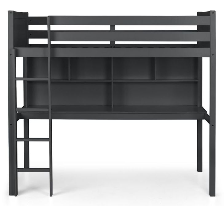 Titan Anthracite High Sleeper Bed