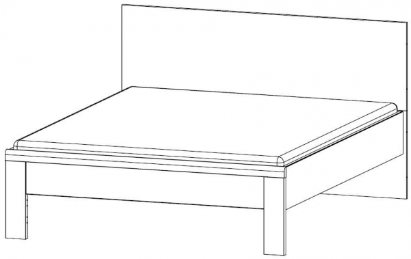 08H9.40 : 4ft 6in Double Bed - 140cm x 190cm