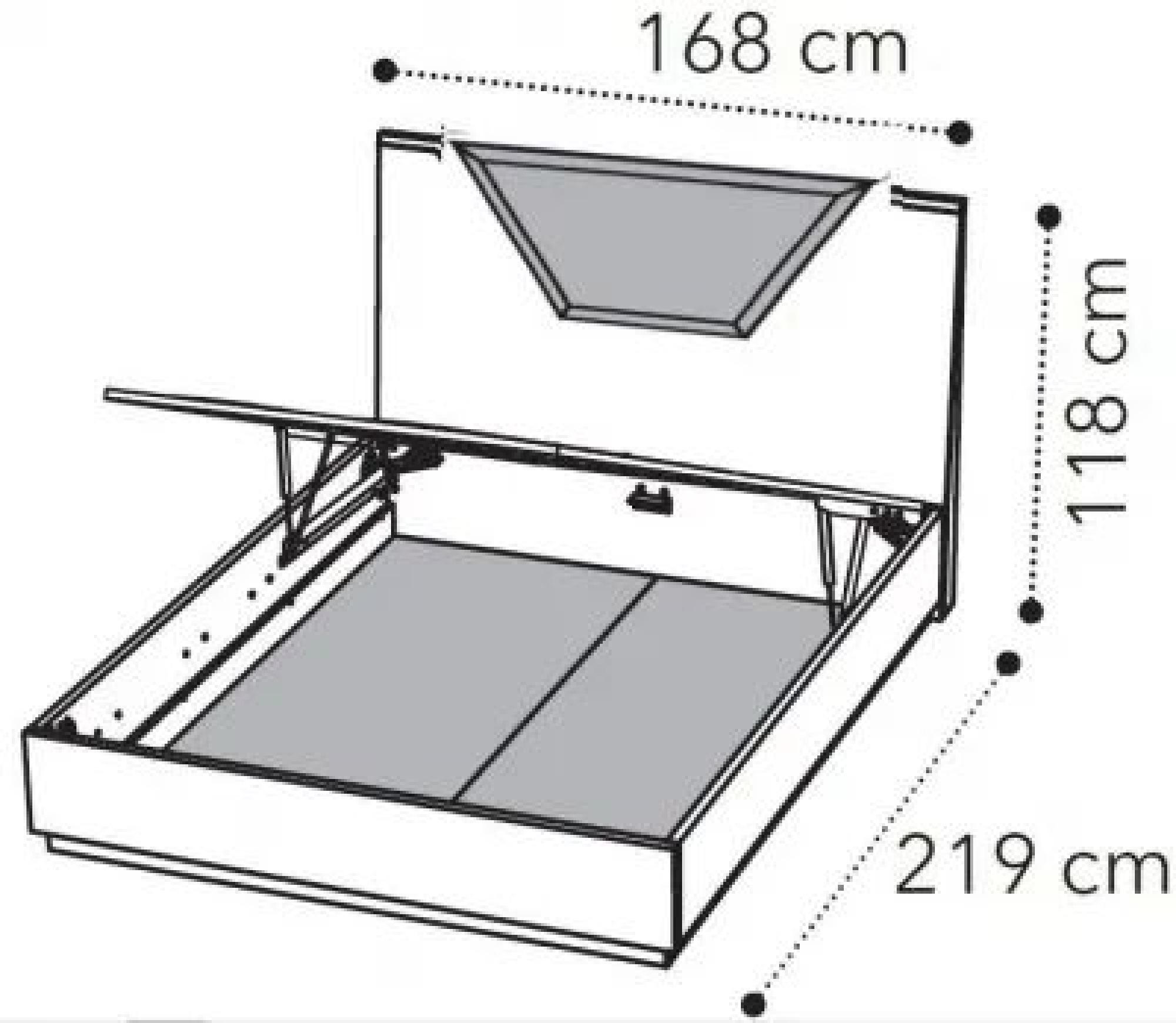154cm QS - King Size with Storage