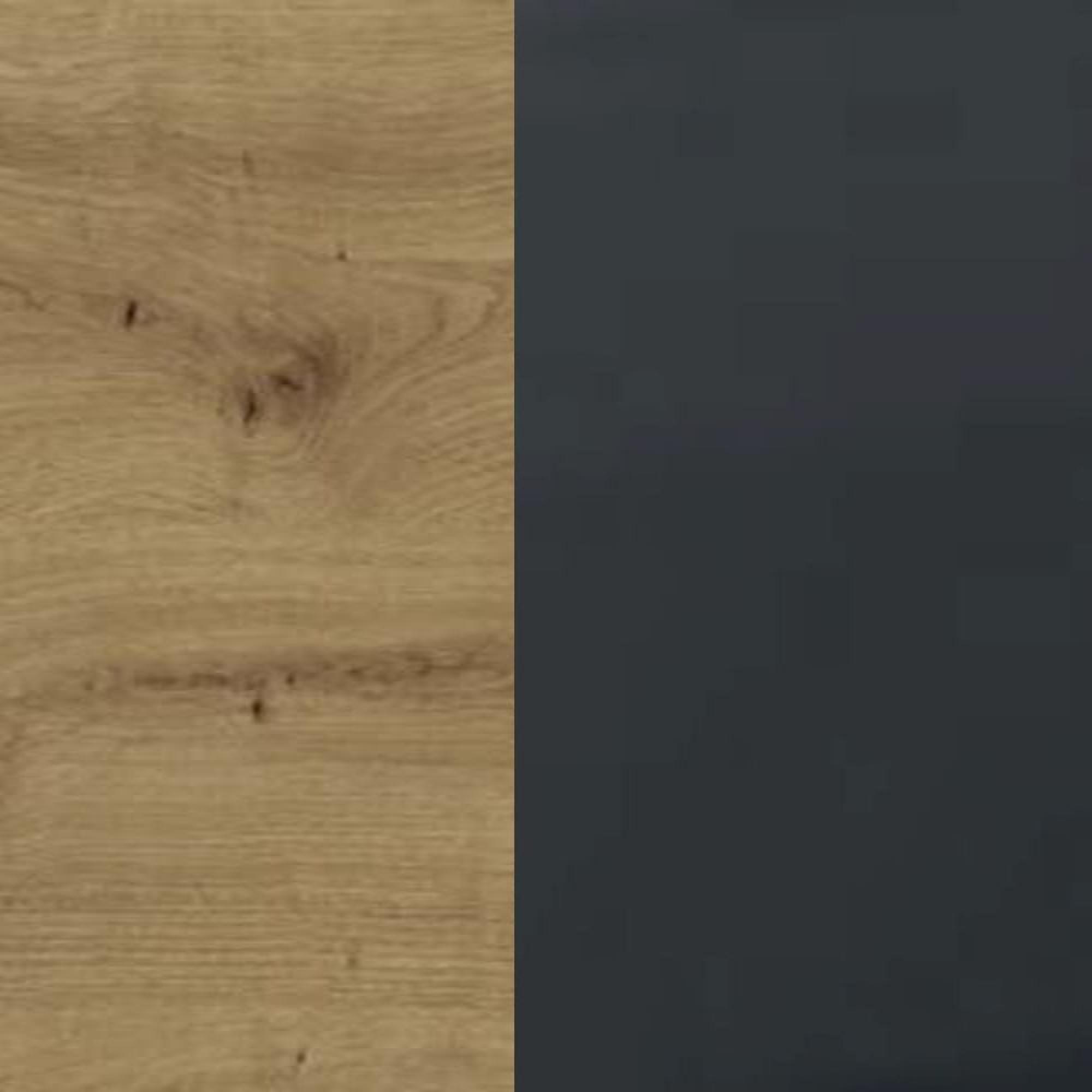 Bianco Oak with Slate Angled Feet and Trims 332