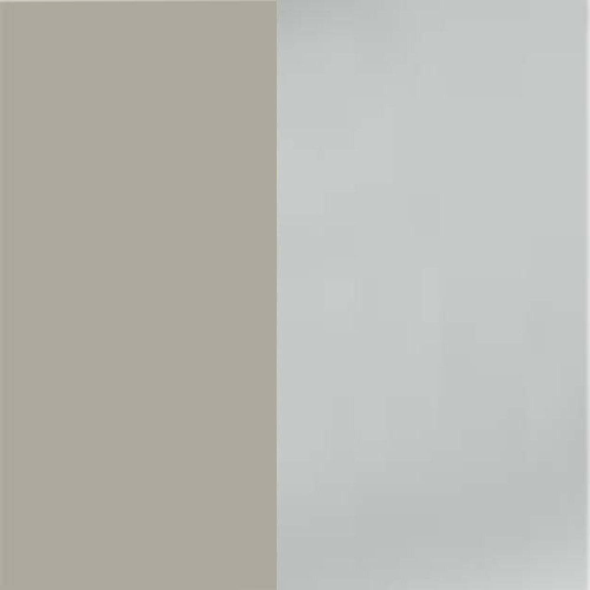 Pebble Grey with Chrome Angled Feet and Trims 316