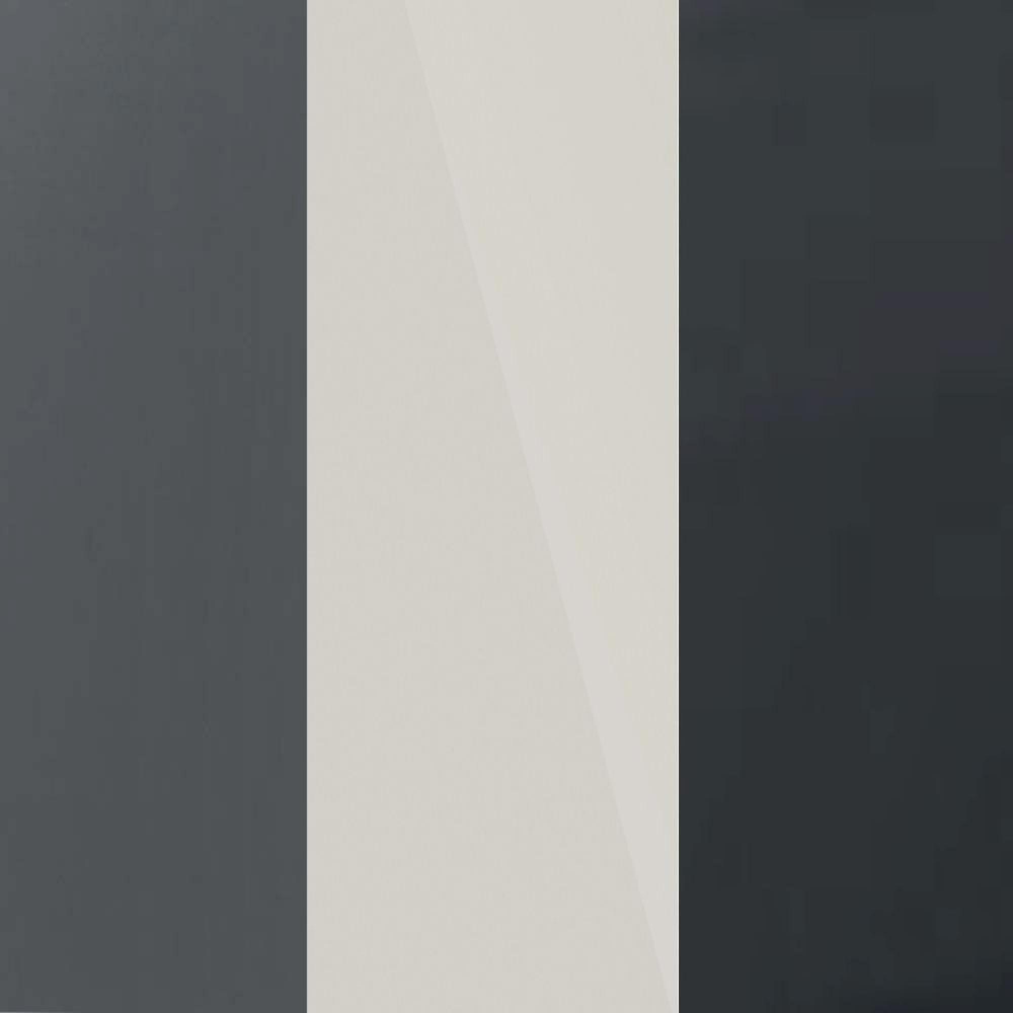 Havanna Frame with Champagne Faux Leather Headboard Cushion and Slate Angled Feet A95