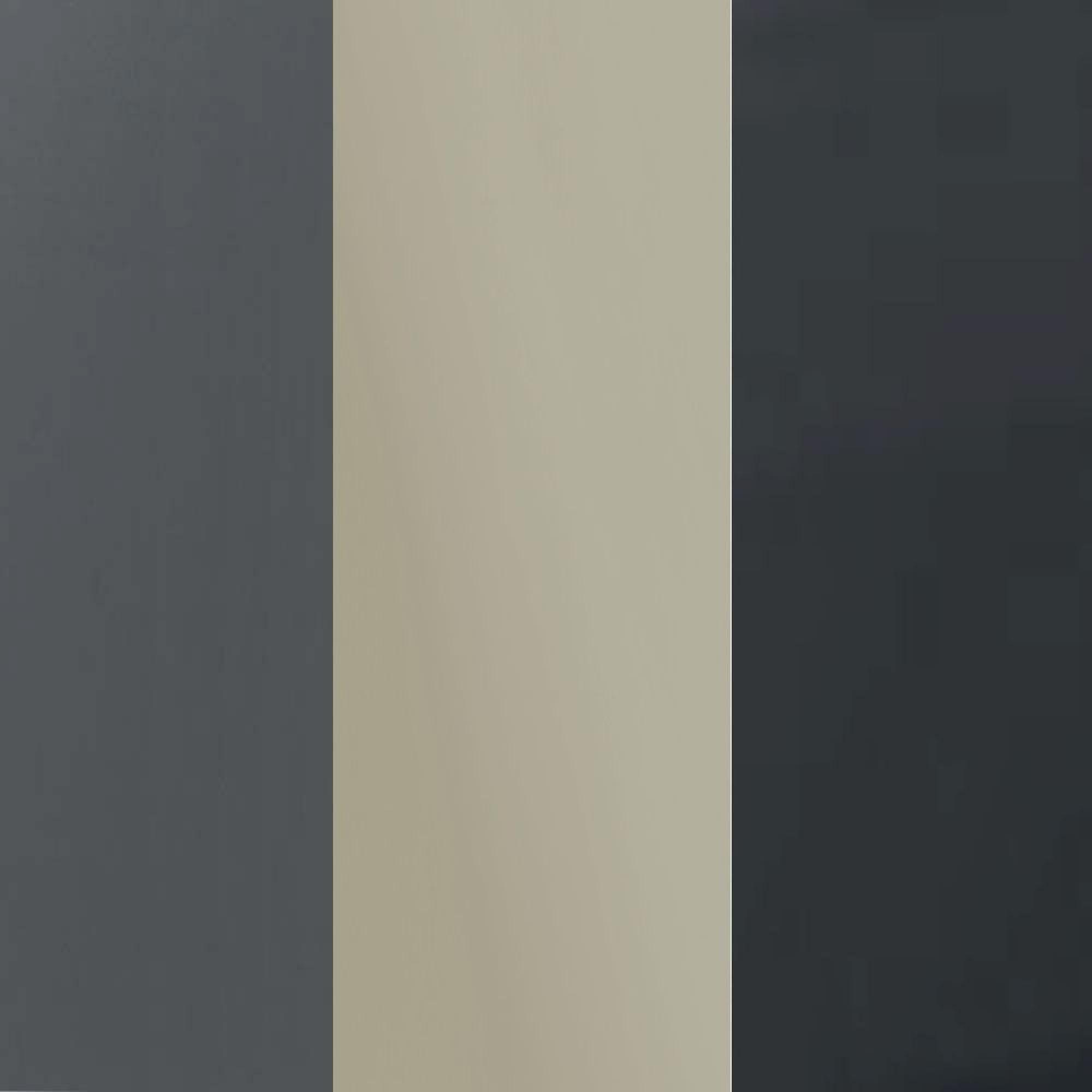 Havanna Frame with Pebble Grey Faux Leather Headboard Cushion and Slate Angled Feet A95