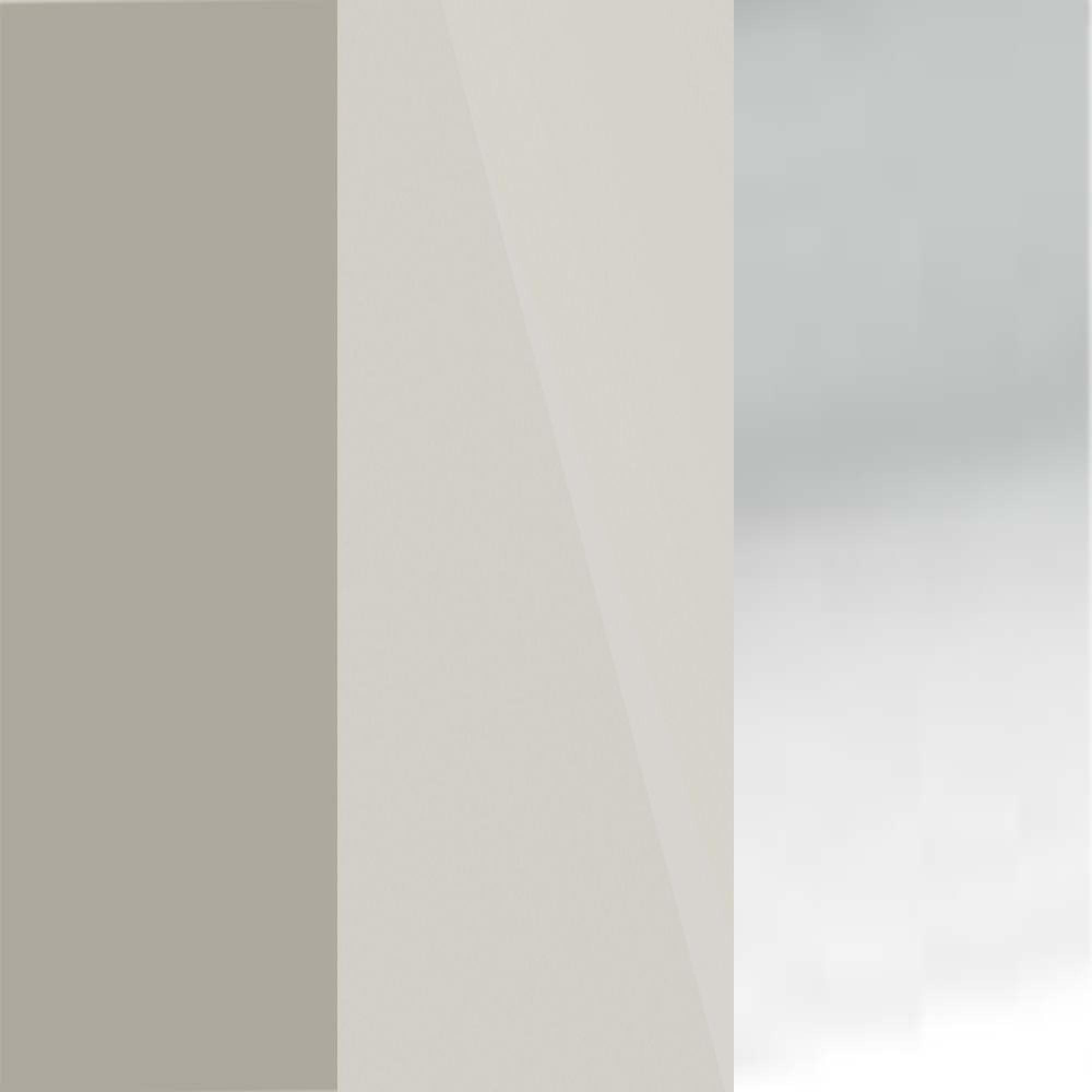 Pebble Grey Frame with Champagne Faux Leather Headboard Cushion and Chrome Angled Feet 316