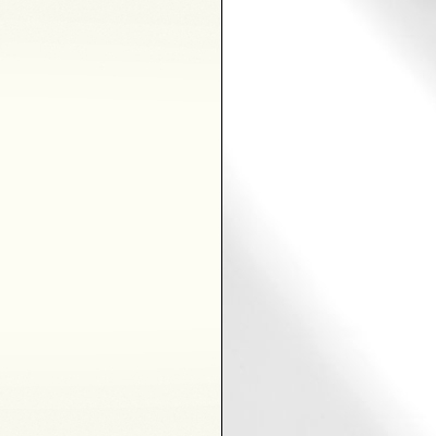 Alpine White with White Faux Leather 593