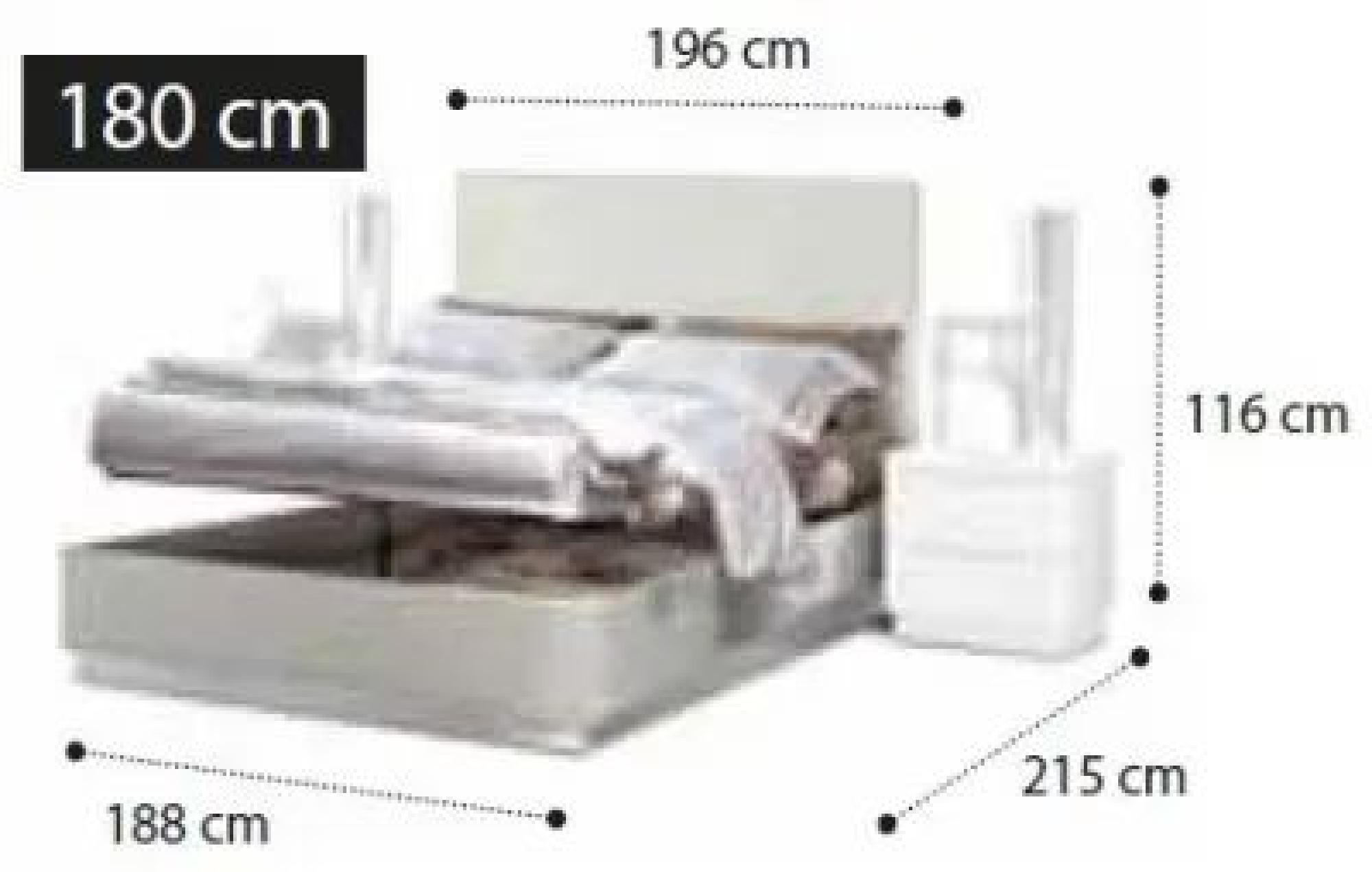 180cm x 200cm Queen Size with Storage