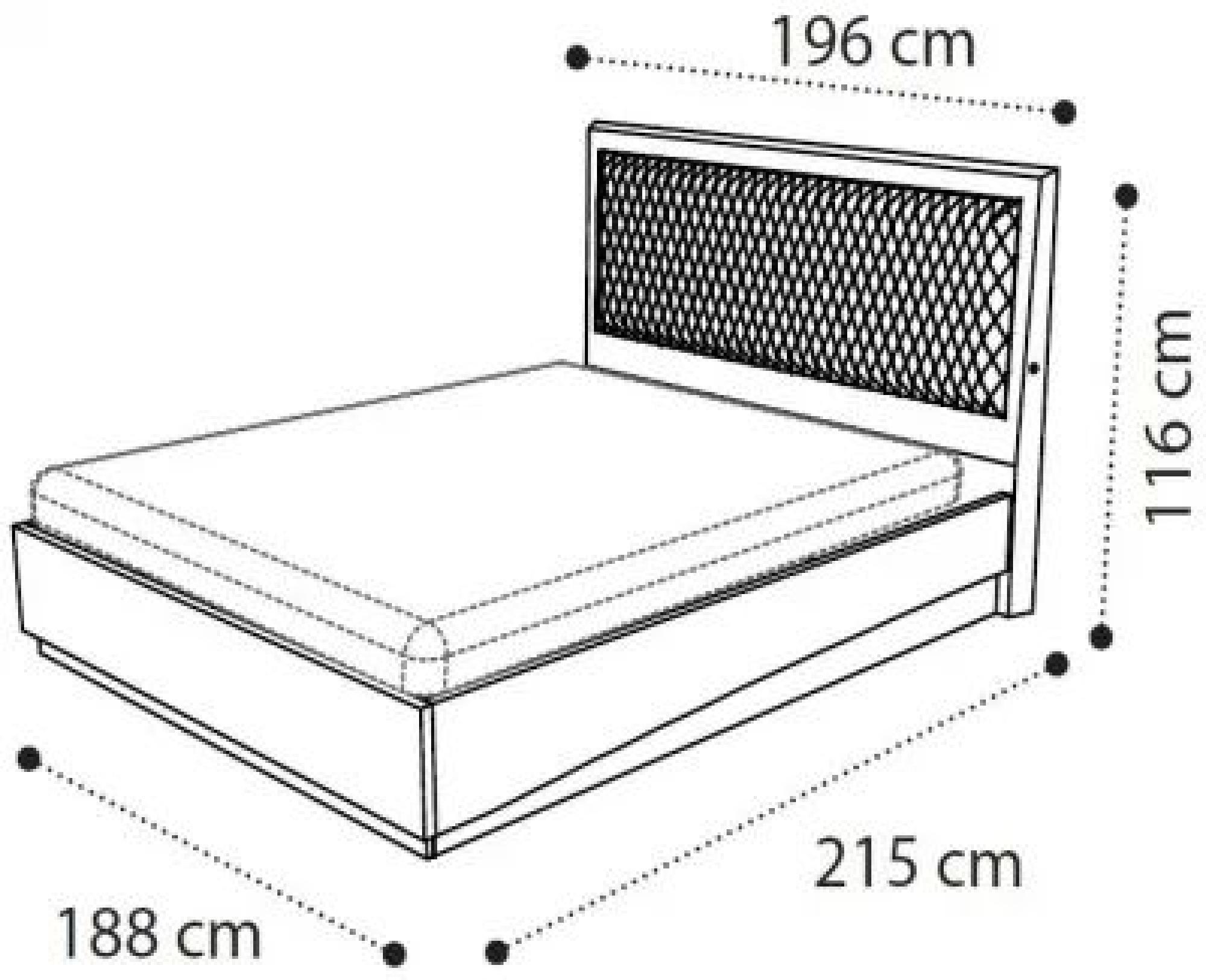 180cm x 200cm Queen Size with Storage