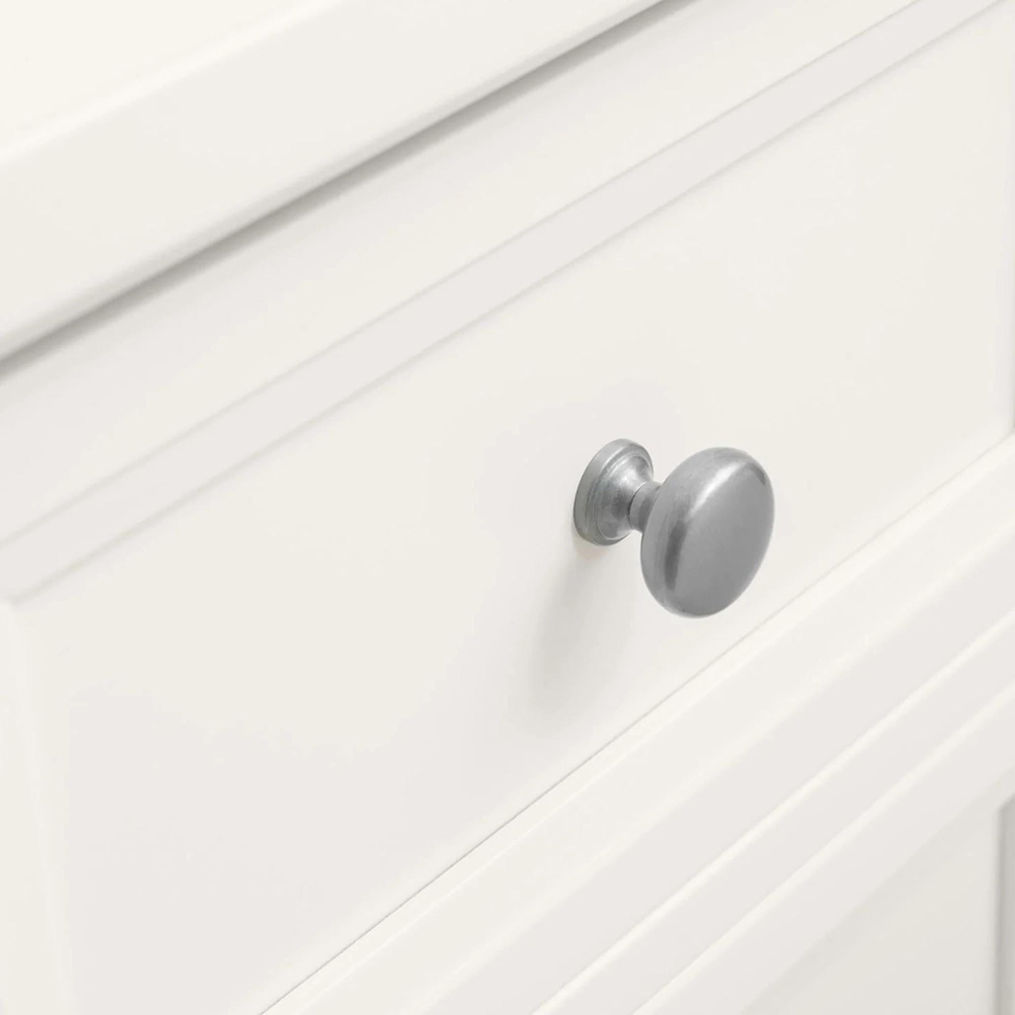 Maine Bedside Cabinet - 3 Drawer - White