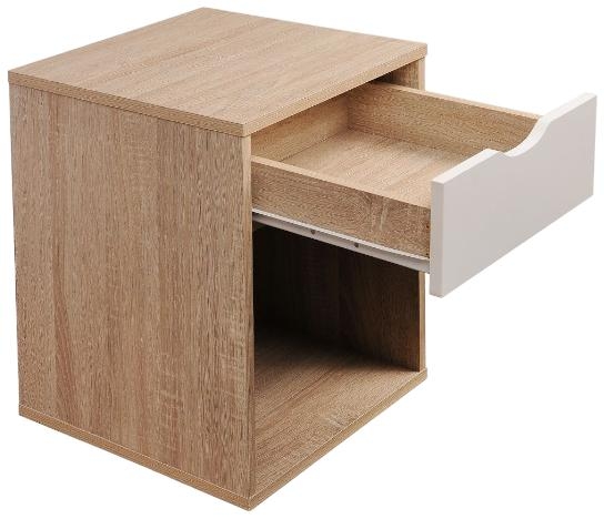 Allen 1 Drawer Bedside Cabinet - Variant Available