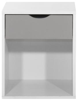 Allen 1 Drawer Bedside Cabinet - Variant Available