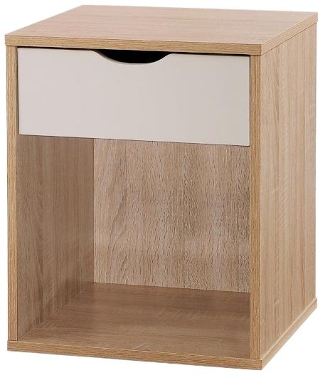 Allen 1 Drawer Bedside Cabinet - Variant Available