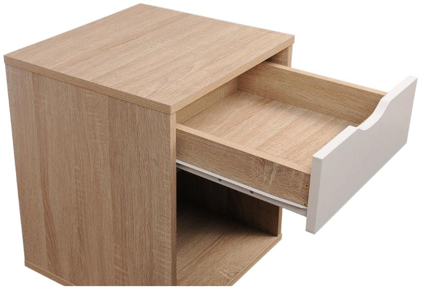 Allen 1 Drawer Bedside Cabinet - Variant Available