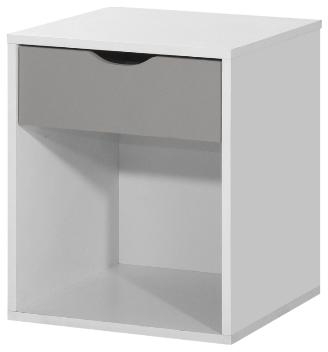 Allen 1 Drawer Bedside Cabinet - Variant Available