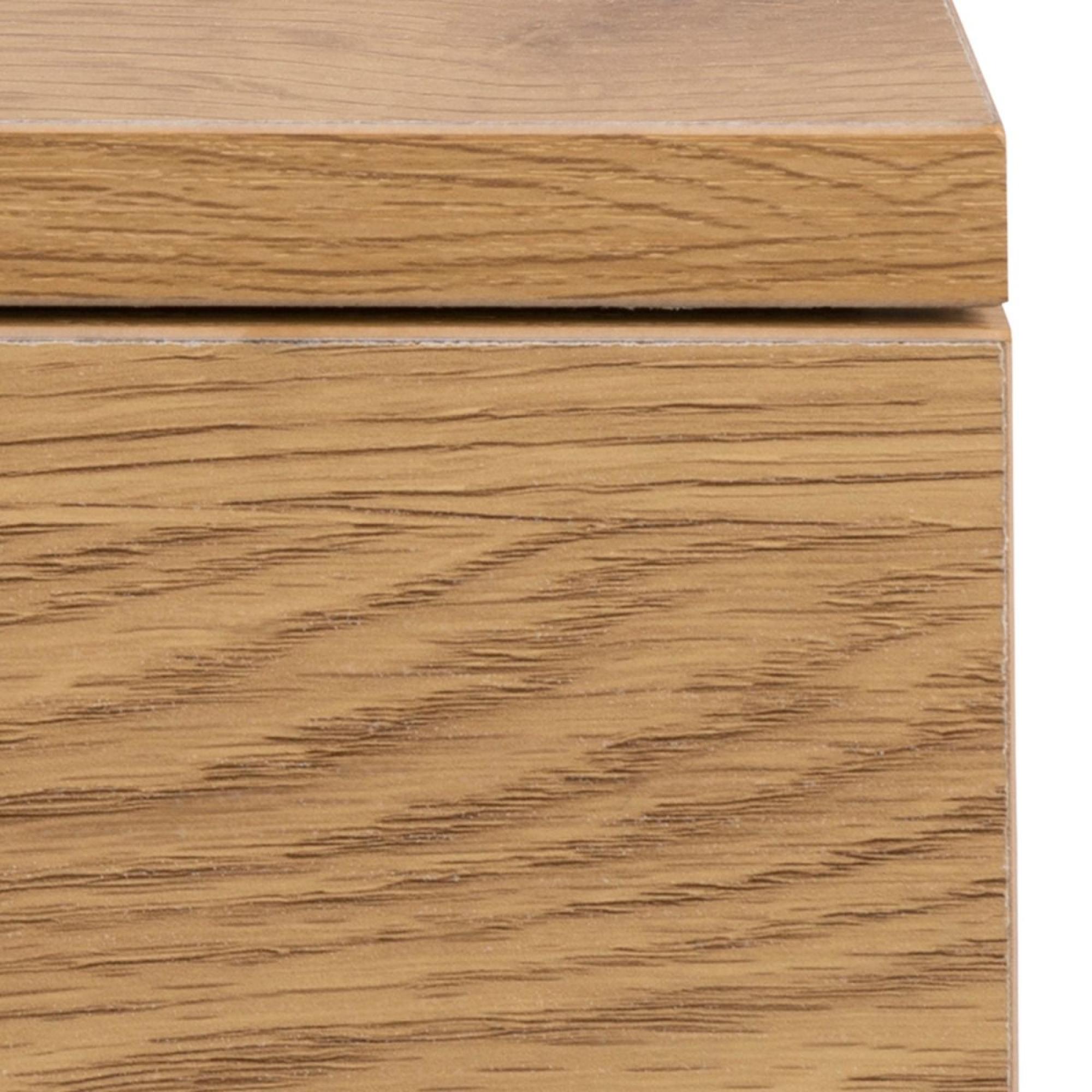 Avignon Oak 1 Drawer Floating Bedside Table
