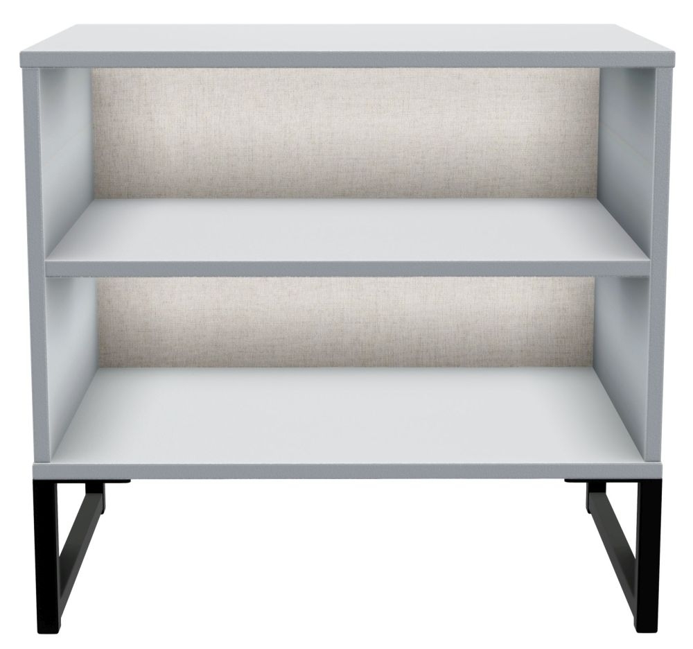 Diego Grey Midi Bedside Table