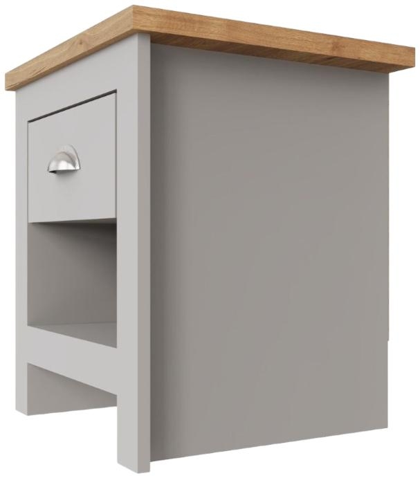 Lyman 1 Drawer Bedside Cabinet - Variant Available