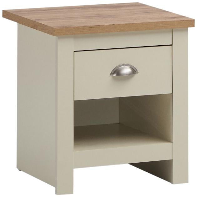 Lyman 1 Drawer Bedside Cabinet - Variant Available
