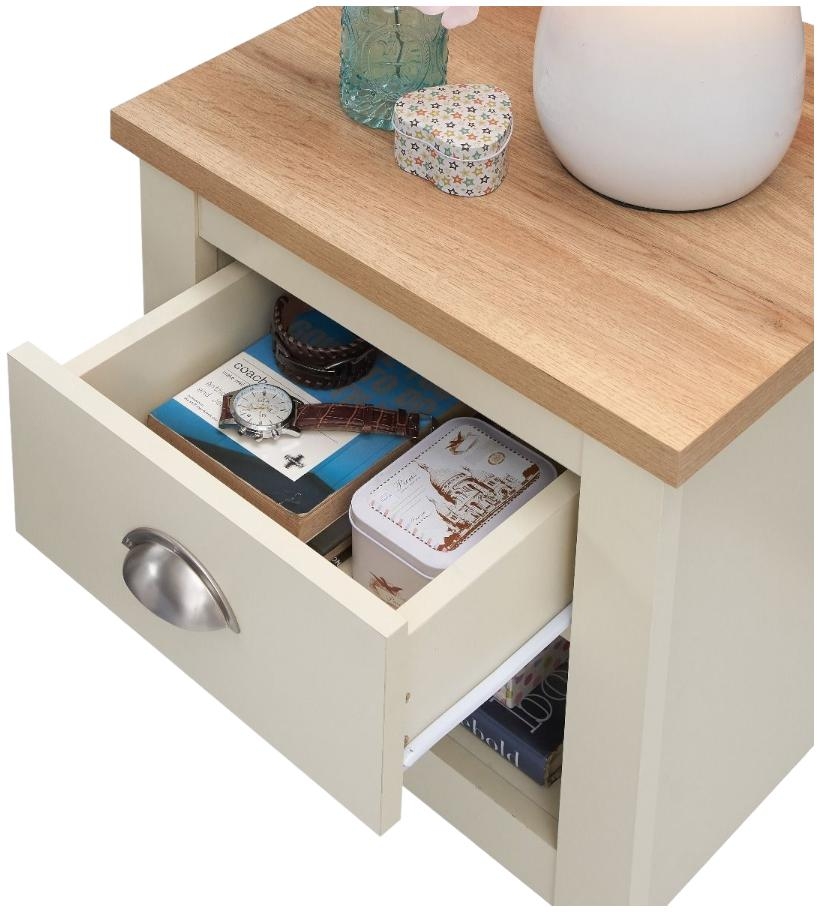 Lyman 1 Drawer Bedside Cabinet - Variant Available