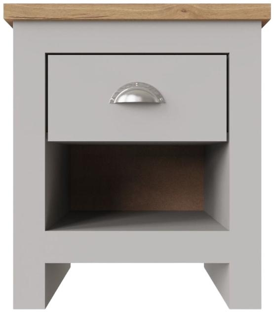 Lyman 1 Drawer Bedside Cabinet - Variant Available