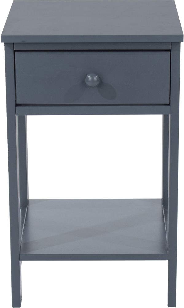 Options Bedside Table - 1 Drawer - Blue
