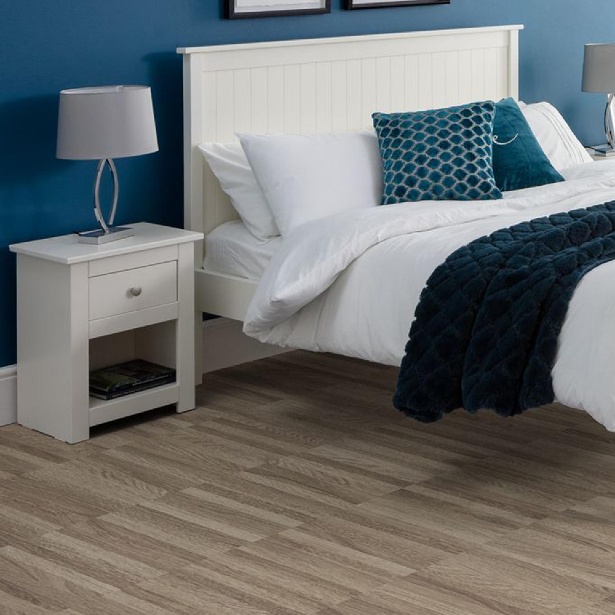 Radley Bedside Cabinet - 1 Drawer - White