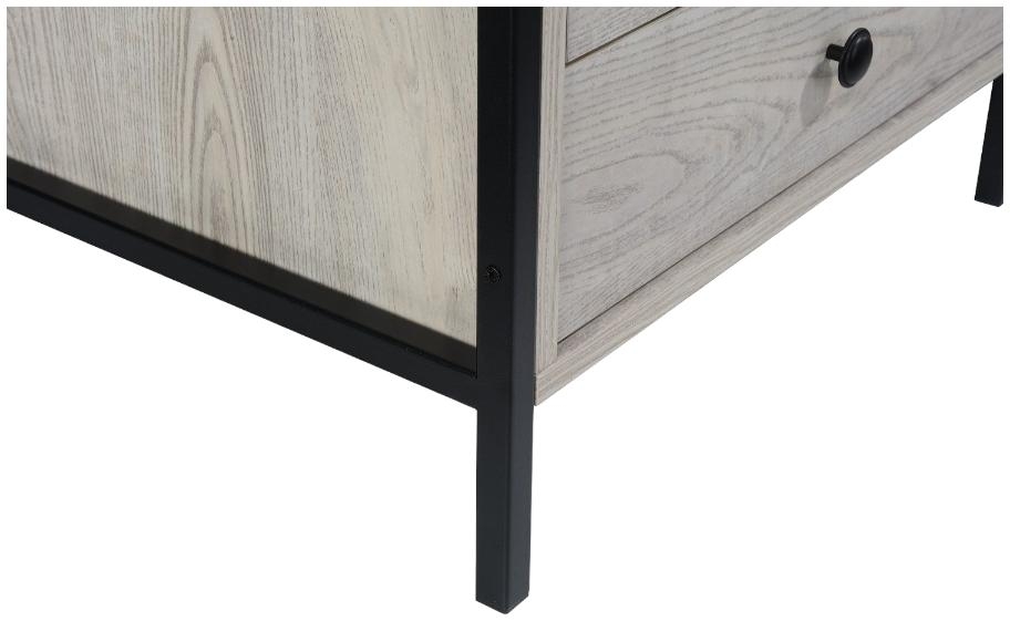 Warren 3 Drawer Bedside Cabinet - Variant Available