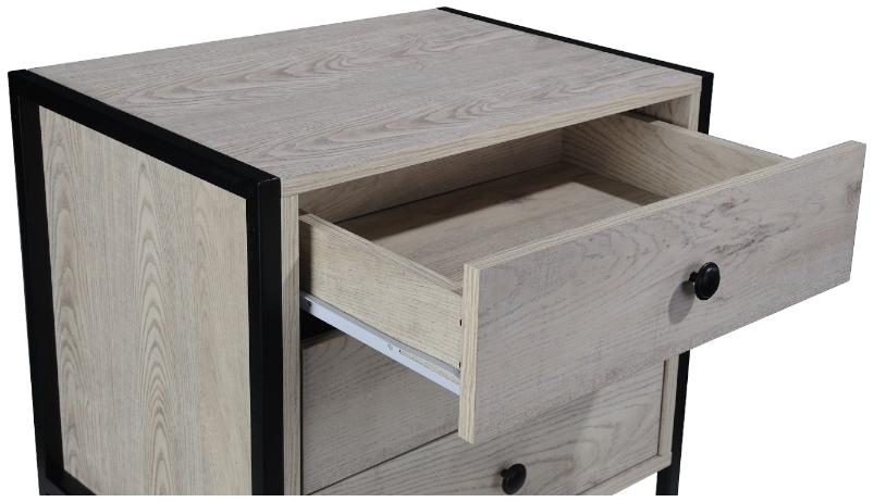 Warren 3 Drawer Bedside Cabinet - Variant Available