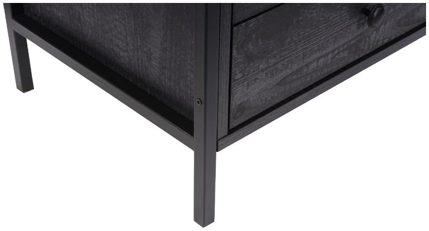 Warren 3 Drawer Bedside Cabinet - Variant Available