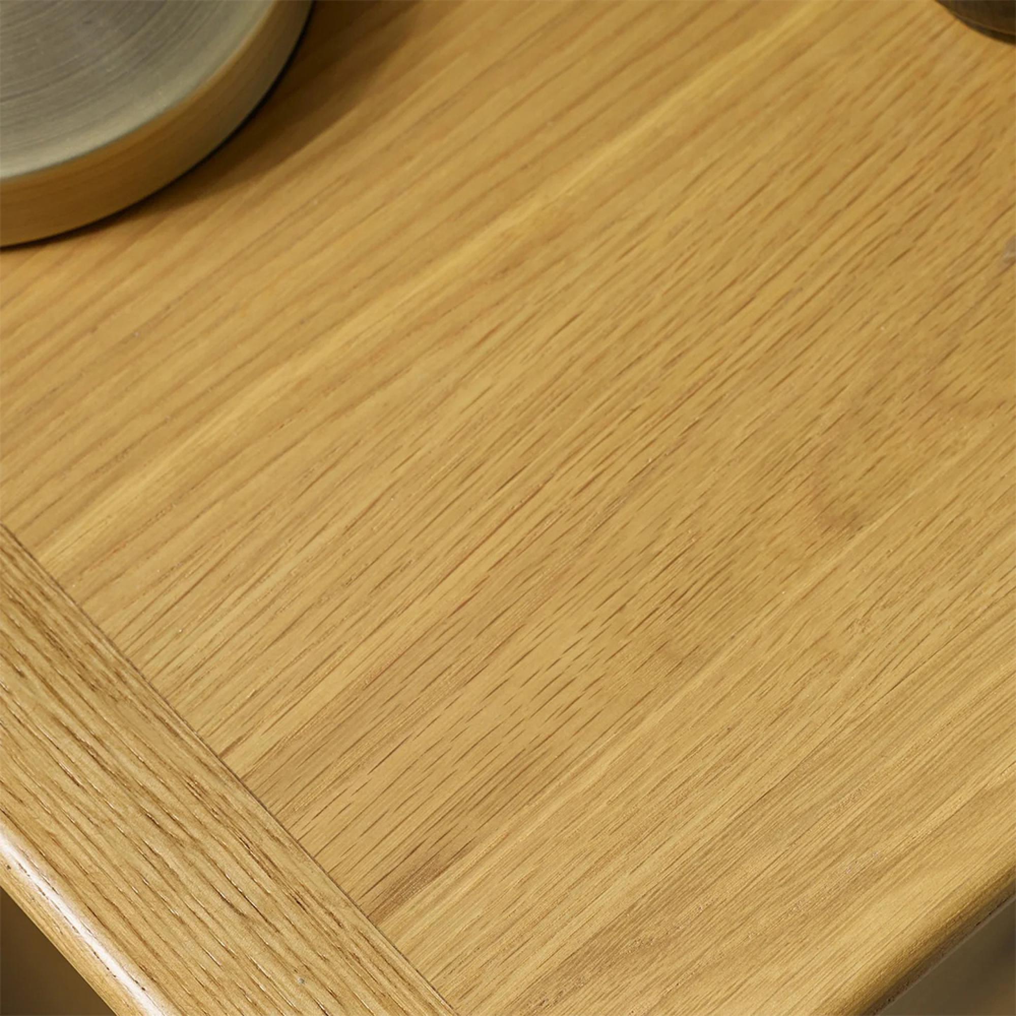 Somerset Compact Bedside Table - 1 Drawer - Oak