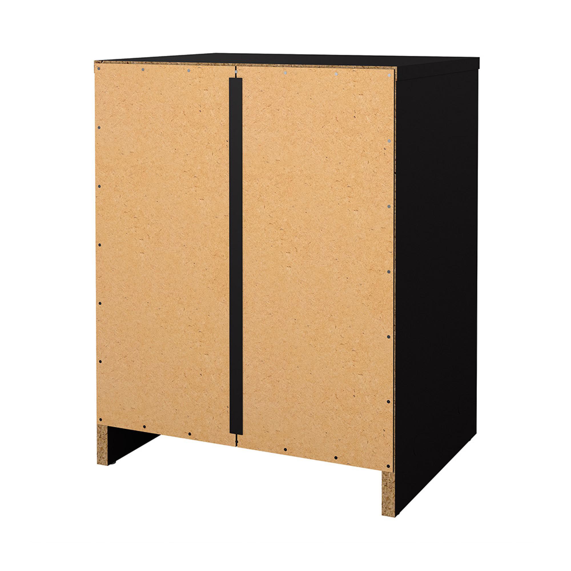 May Bedside Cabinet - 1 Drawer - Black