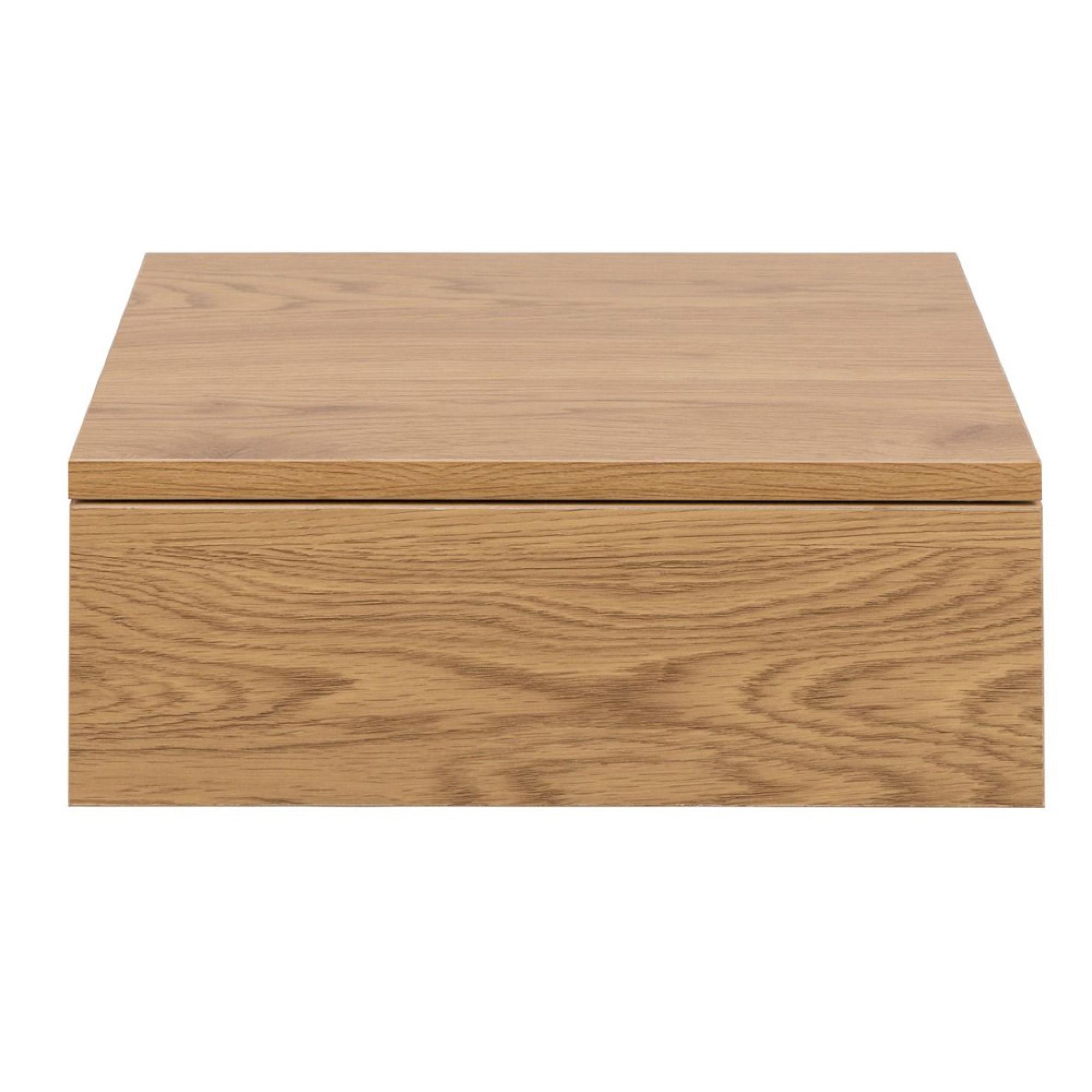 Avignon Bedside Table - Floating - 1 Drawer - Oak