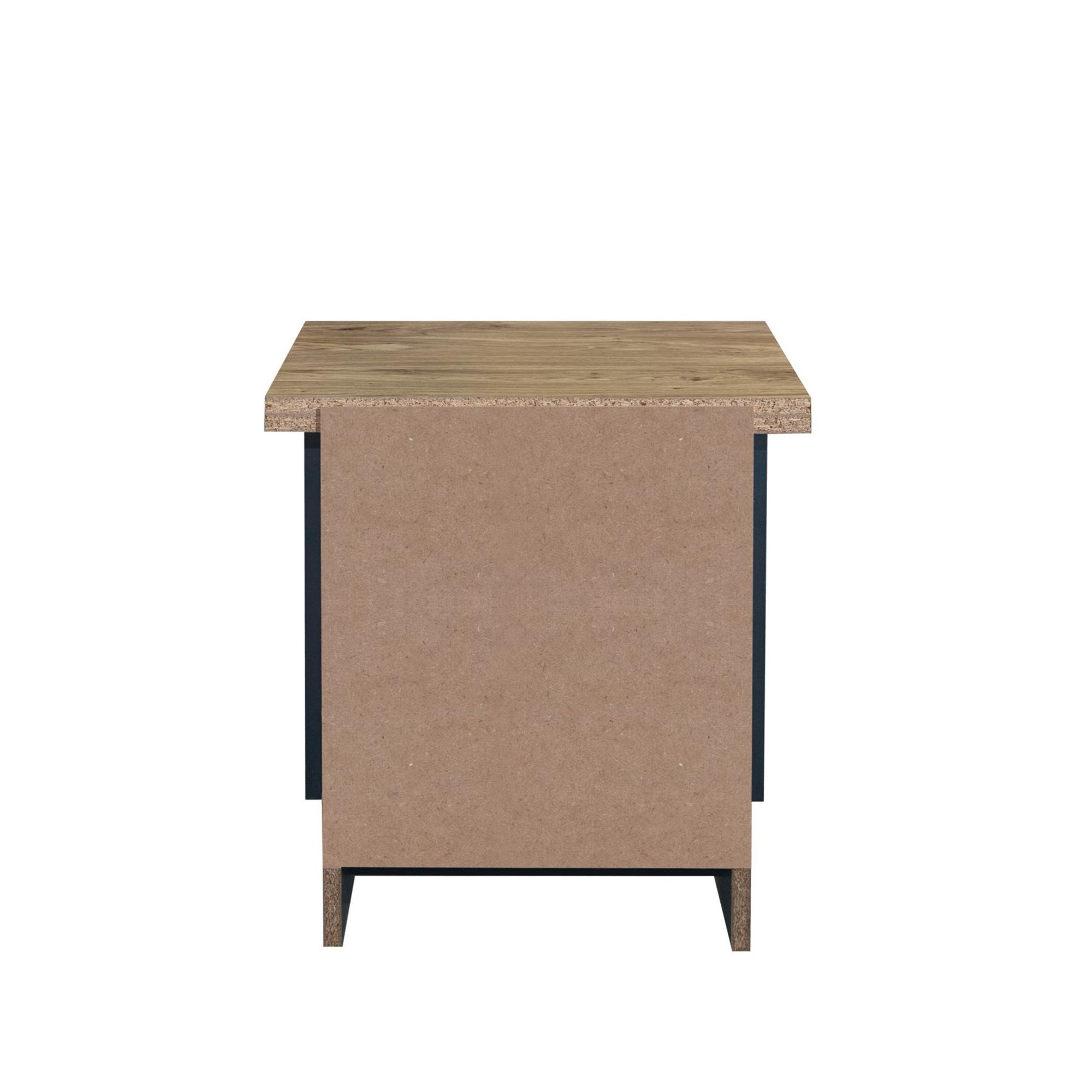 Highgate Bedside Cabinet - 2 Drawer - Navy Blue Painted