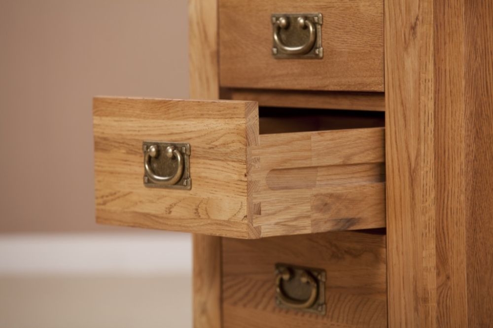 Kent Oak Drawer Bedside Cabinet