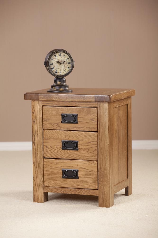 Originals Rustic Oak Bedside Cabinet