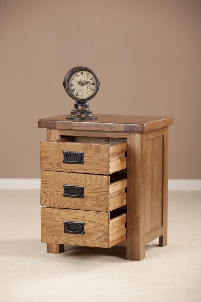 Originals Rustic Oak Bedside Cabinet