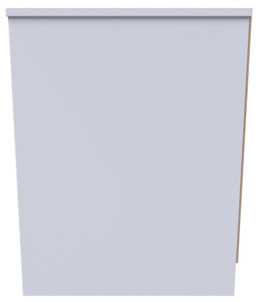 San Jose Bedside Cabinet - 2 Drawer - White