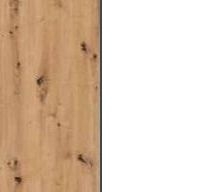 Artisan Oak Carcase and Alpine White Front AC216