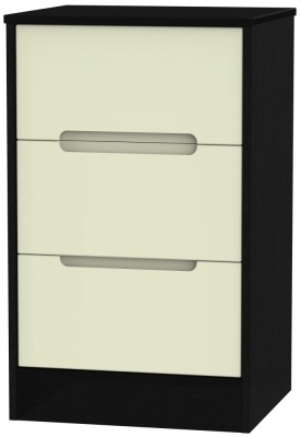 Cream Front and Black Base Unit