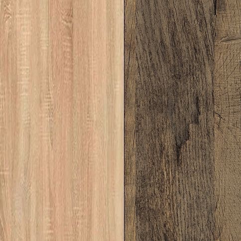 Bardolino Front with Vintage Oak Base