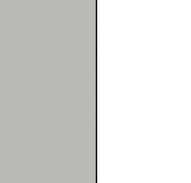 A156B : Silk Grey Carcase with High Polish White Front